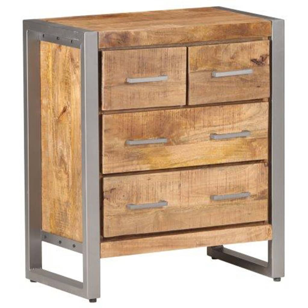 Skænk 60x35x70 Cm Ru Mangotræ - Billede 10