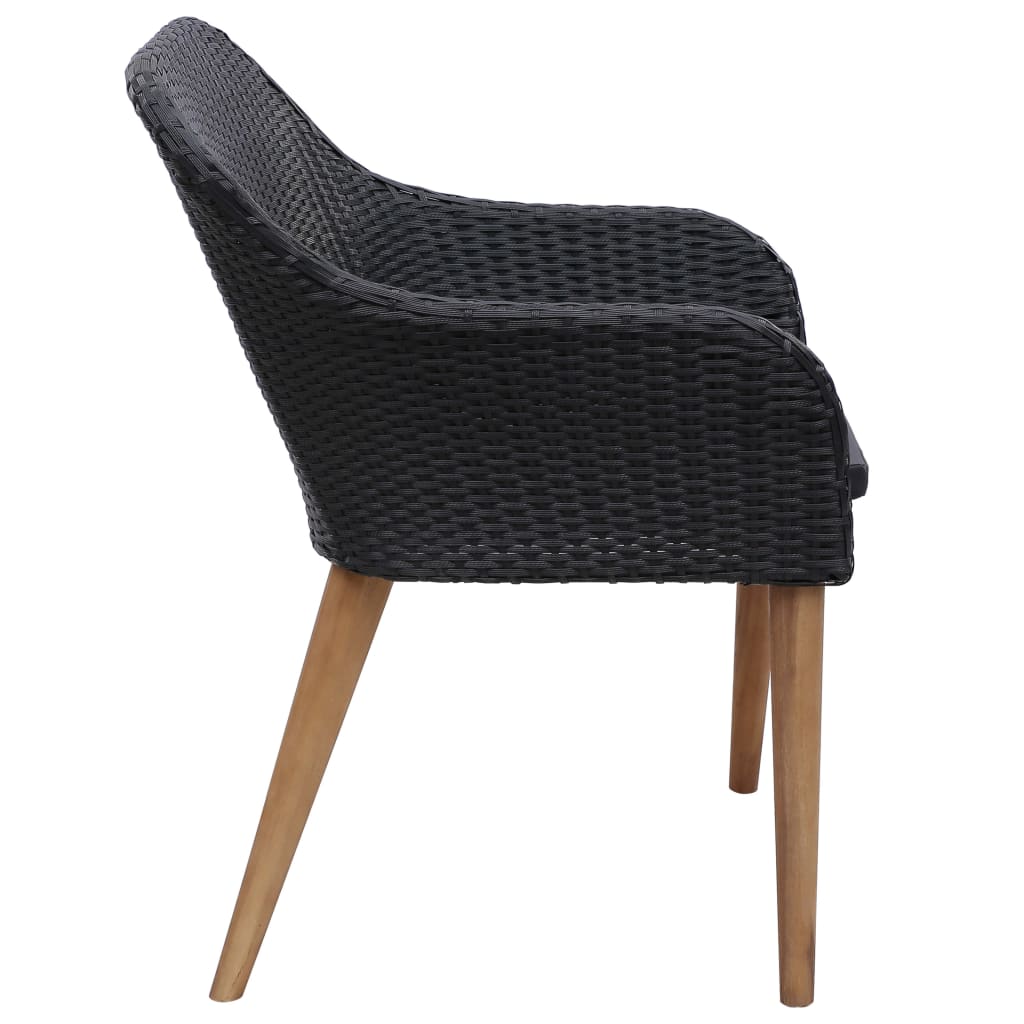 Spisebordssæt Til Haven 7 Dele Polyrattan