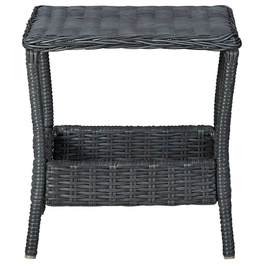 Loungesæt til Haven 2 Dele med Hynder Polyrattan - billede 4
