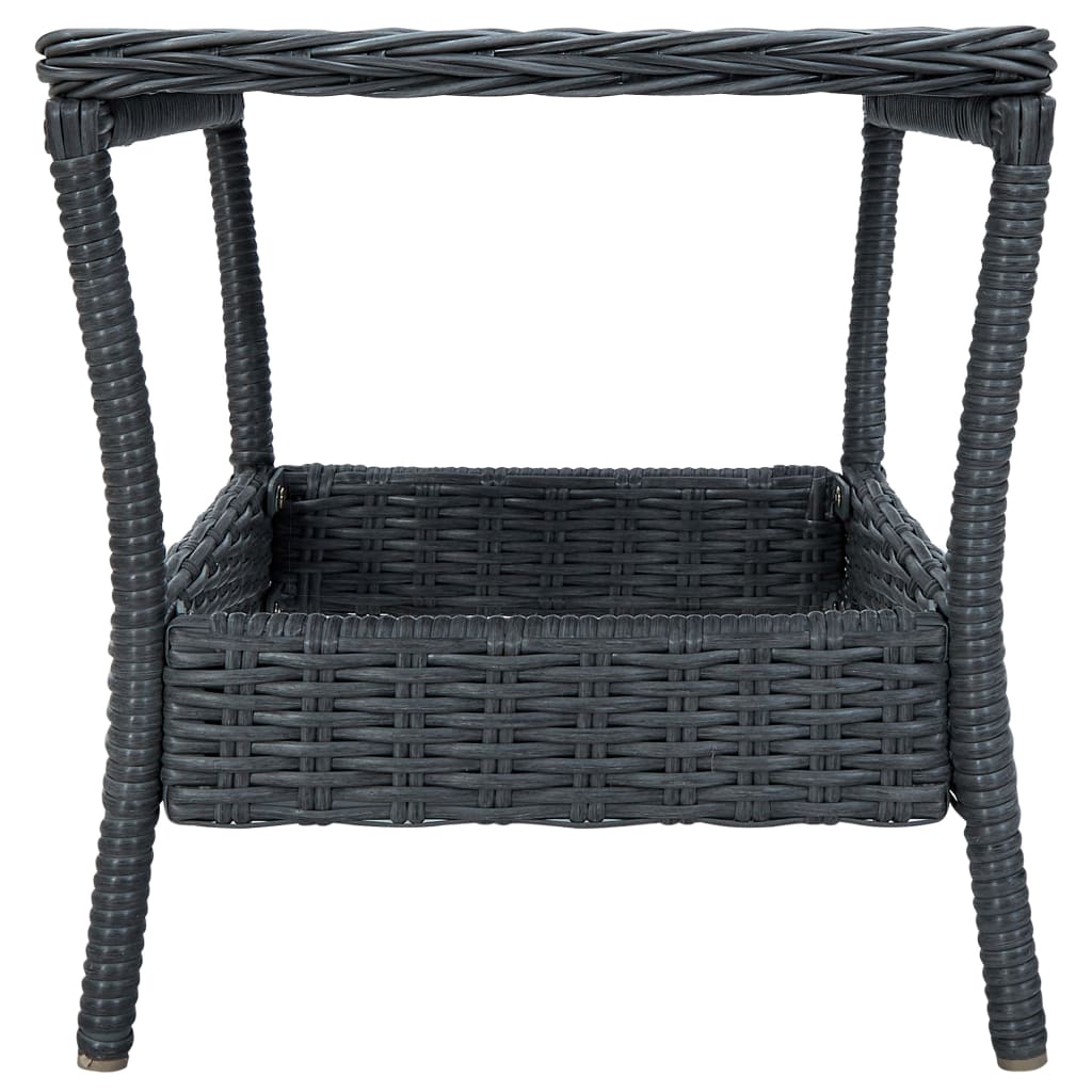 Loungesæt til Haven 2 Dele med Hynder Polyrattan - billede 5