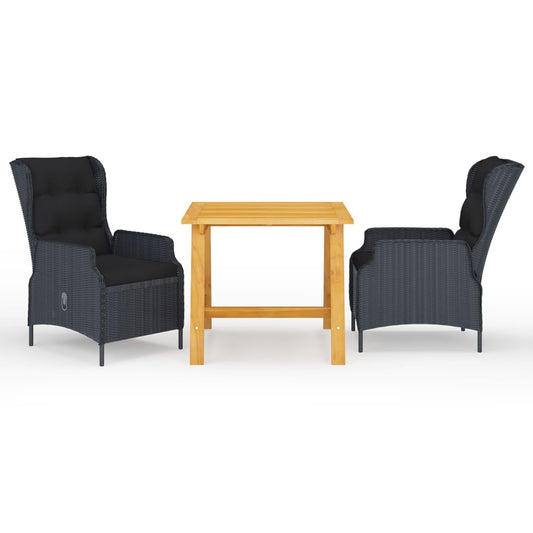 Spisebordssæt Til Haven 3 Dele