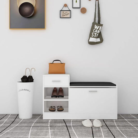 Skobænk 94,5X31X57 Cm Konstrueret Træ