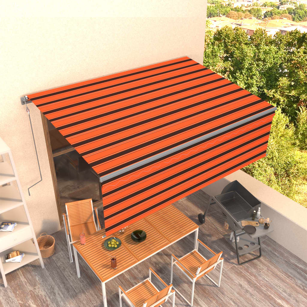 Markise M. Gardin 3X2,5 M Automatisk Betjening
