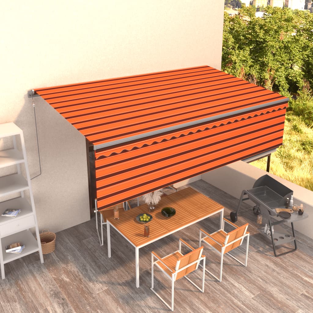 Markise M. Gardin 3X2,5 M Automatisk Betjening