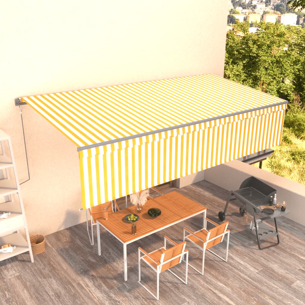 Markise M. Gardin 3X2,5 M Automatisk Betjening