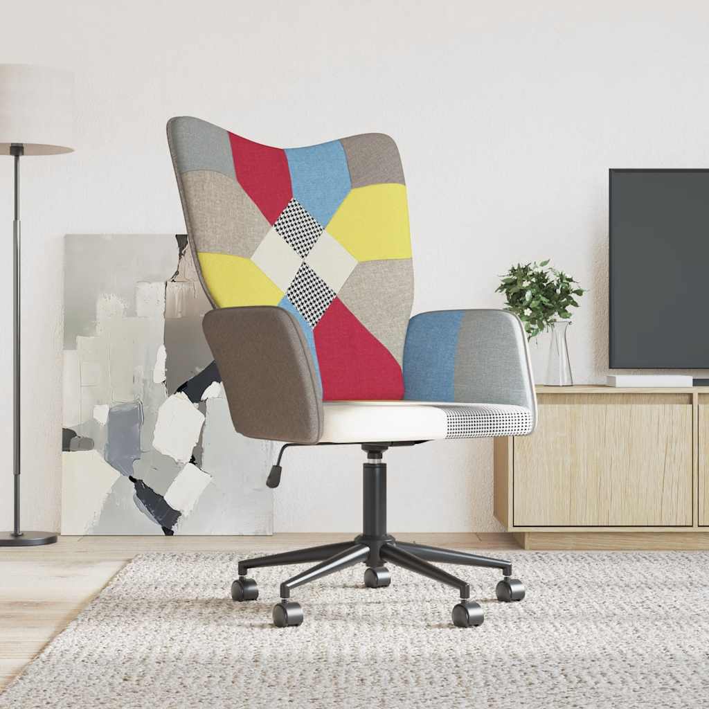 Lænestol Stof Patchwork