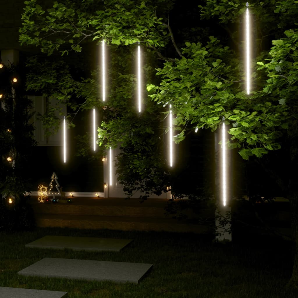 Meteorlys 20 Stk. 720 Led'er Indendørs/Udendørs Kold Hvid