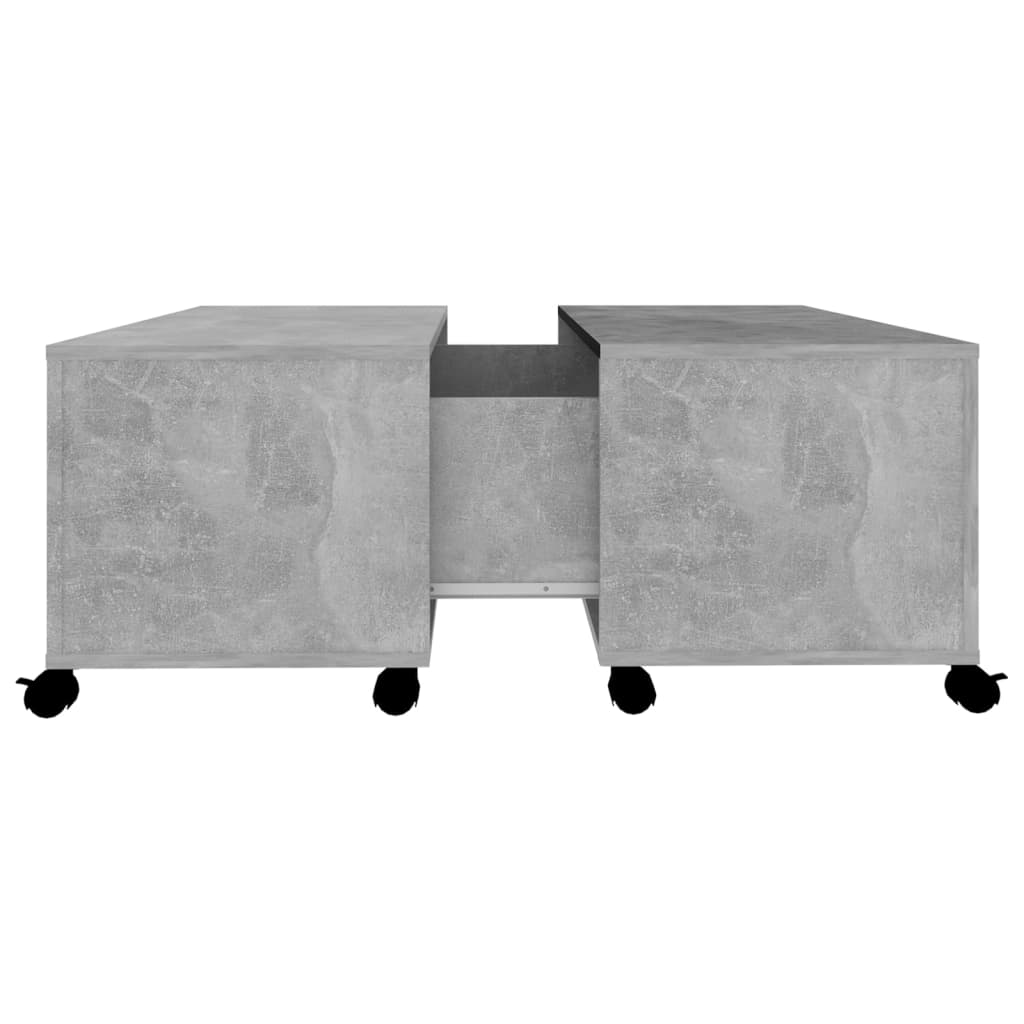 Sofabord 75X75X38 Cm Konstrueret Træ