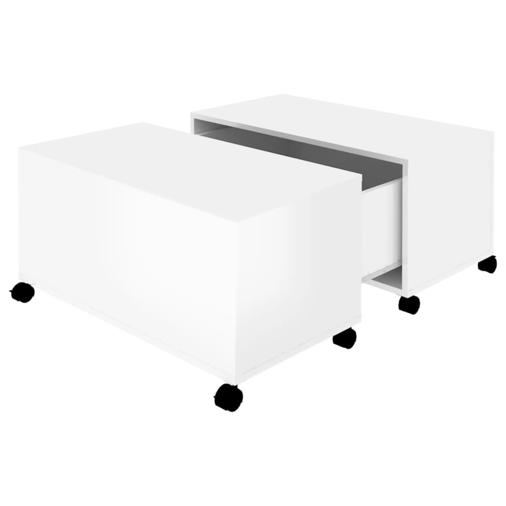 Sofabord 75X75X38 Cm Konstrueret Træ