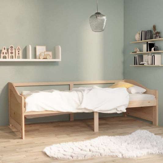 3-Personers Daybed 90X200 Cm Massivt Fyrretræ