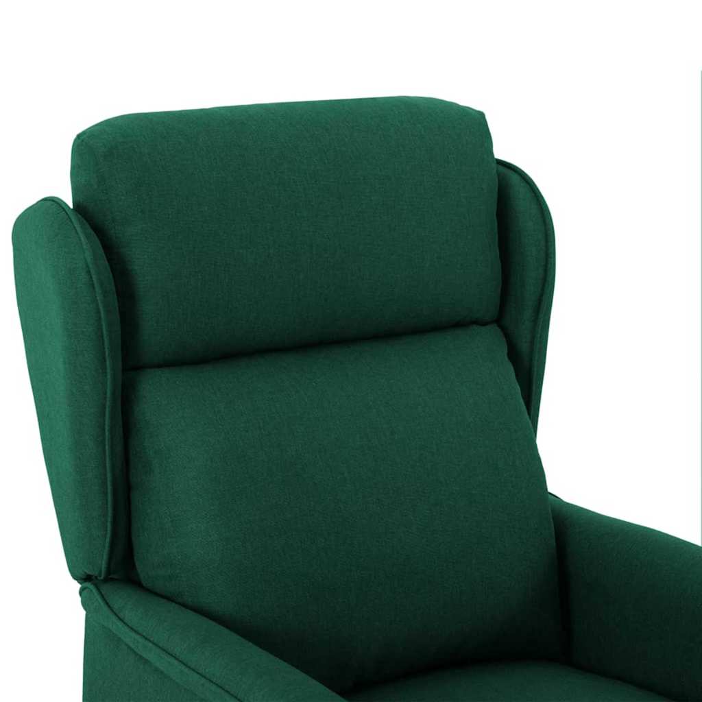 Liggestol Mørkegrøn 67.5 X 93.5 X 101.5 Cm Stof - Billede 5