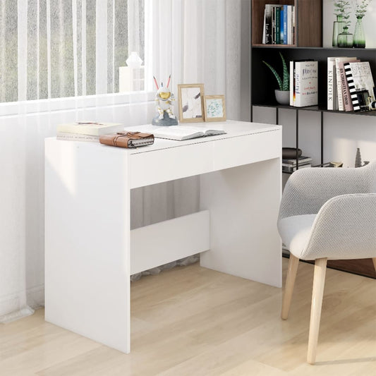 Skrivebord 101X50X76,5 Cm Konstrueret Træ