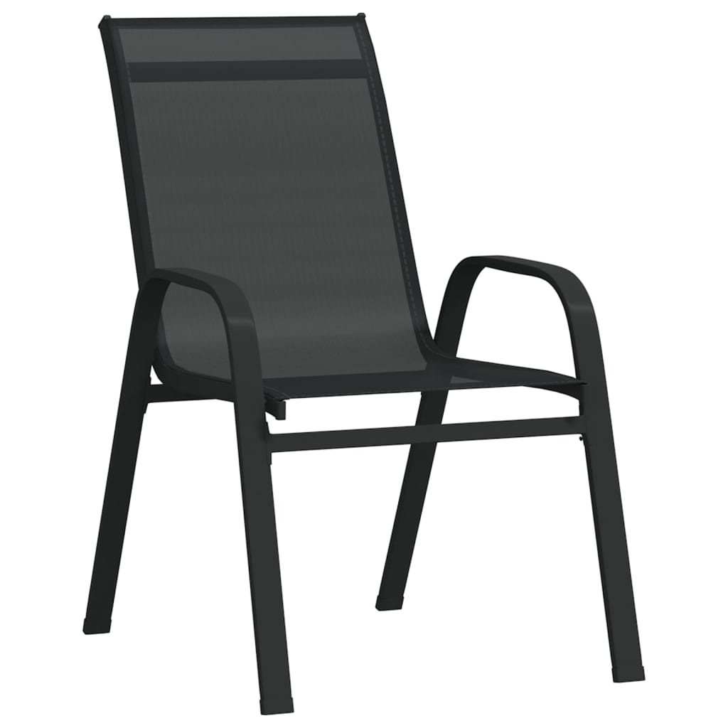 Stabelbare Havestole 2 Stk. Textilene