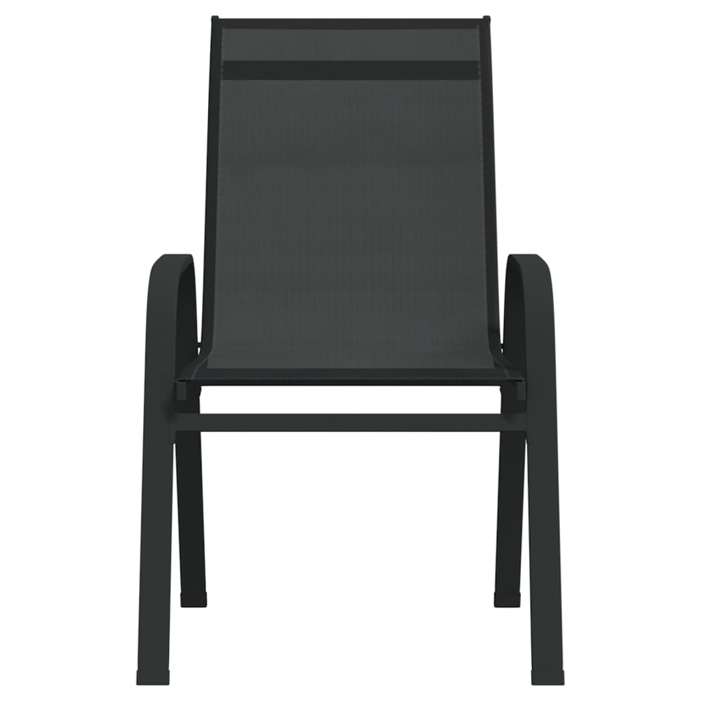 Stabelbare Havestole 2 Stk. Textilene