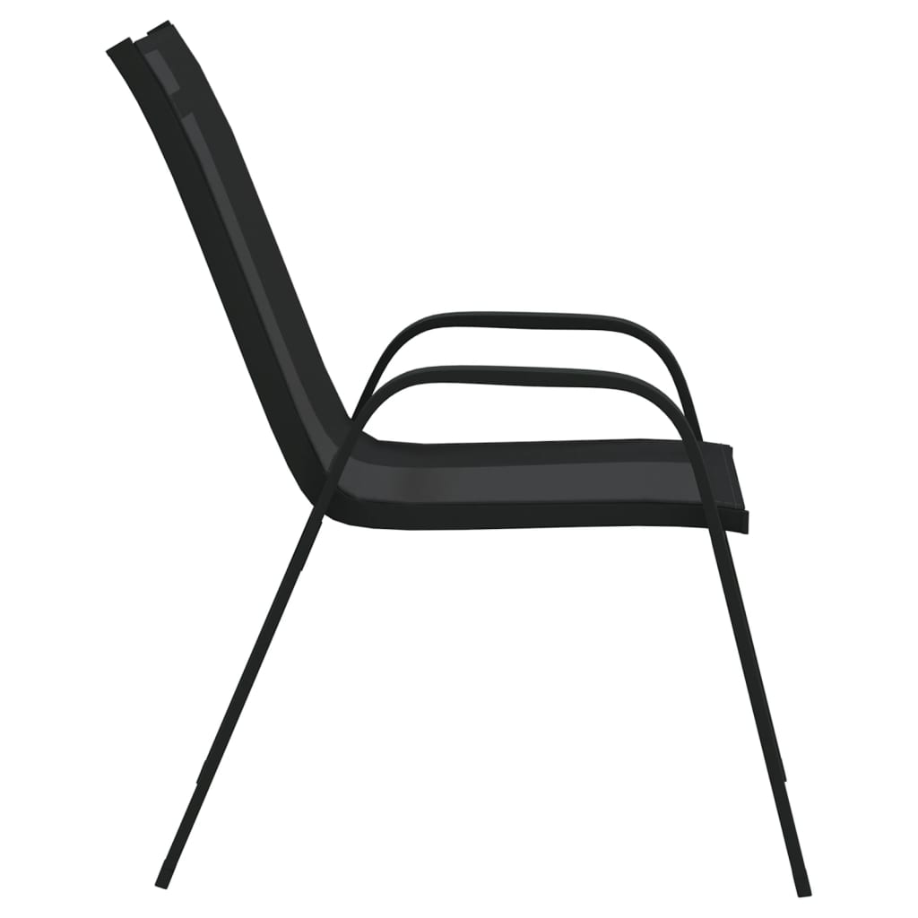 Stabelbare Havestole 2 Stk. Textilene