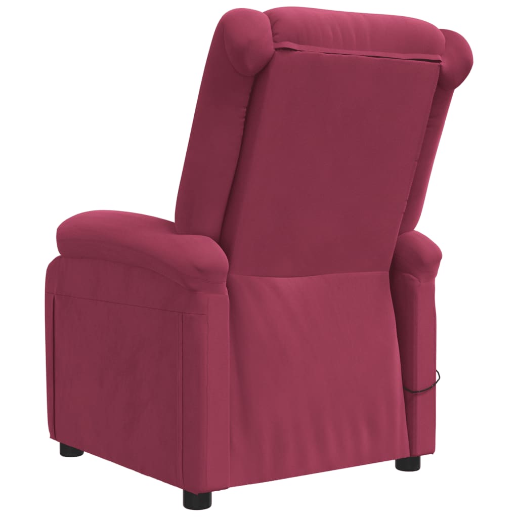 Eldrevet Lænestol Velour