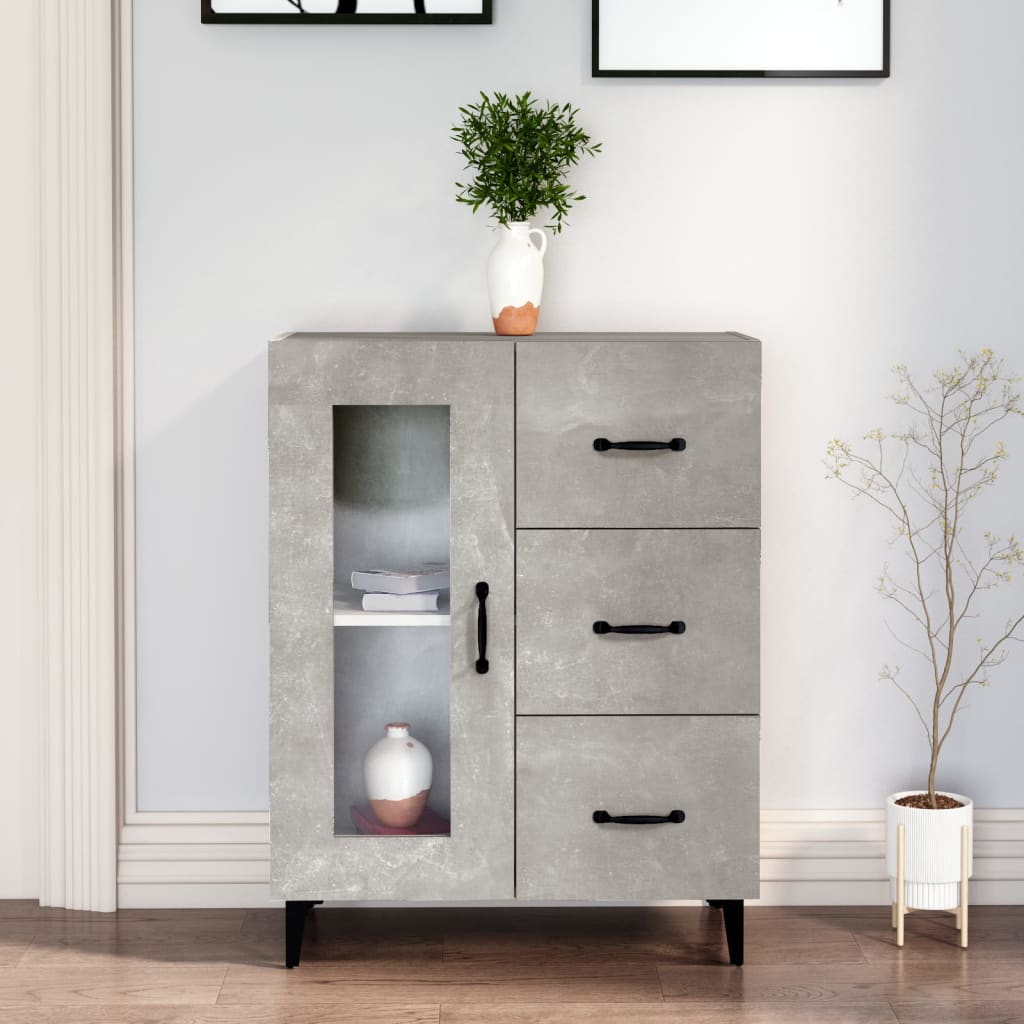 Skænk 69,5x34x90 Cm Konstrueret Træ
