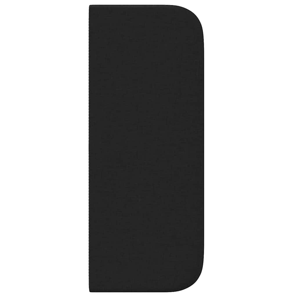 Hovedgærde Med Hovedgærde Sort 40.5 X 4 X 40.5 Cm Stof - Billede 7