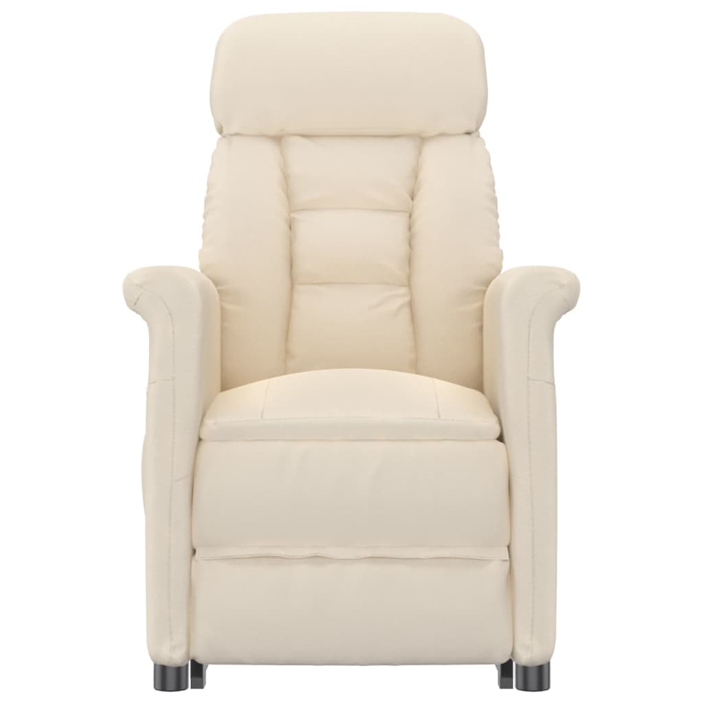 Lænestol Mikrofiberstof Beige - Billede 3