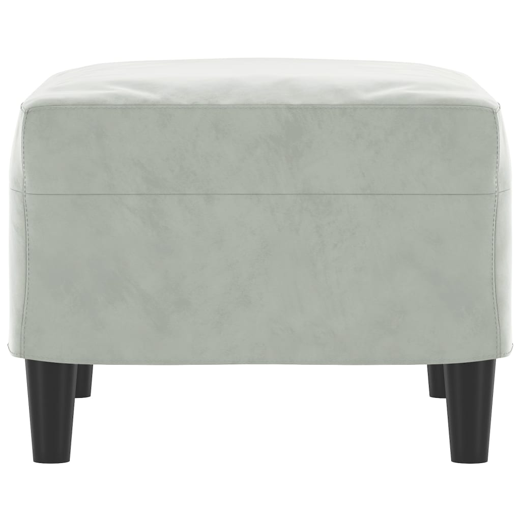 Fodskammel 60x50x41 Cm Velour Fodskammel 70x55x41 Cm Velour - Billede 4