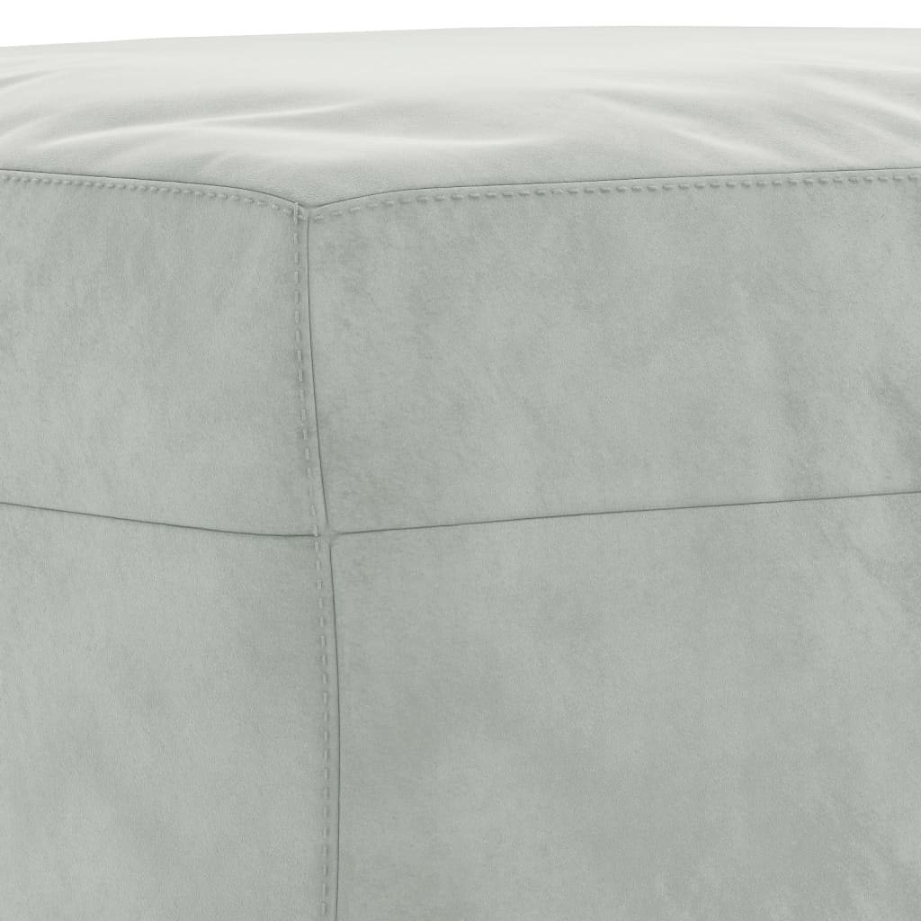 Fodskammel 60x50x41 Cm Velour Fodskammel 70x55x41 Cm Velour - Billede 5