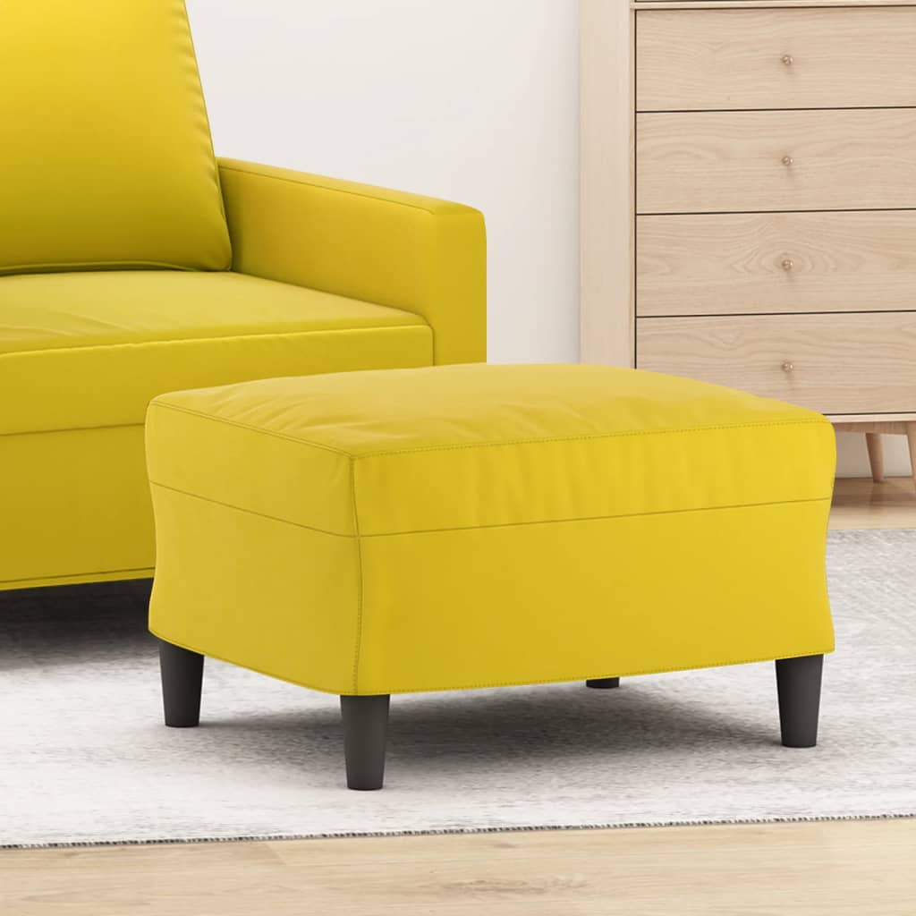 Fodskammel 60x50x41 Cm Velour Fodskammel 70x55x41 Cm Velour