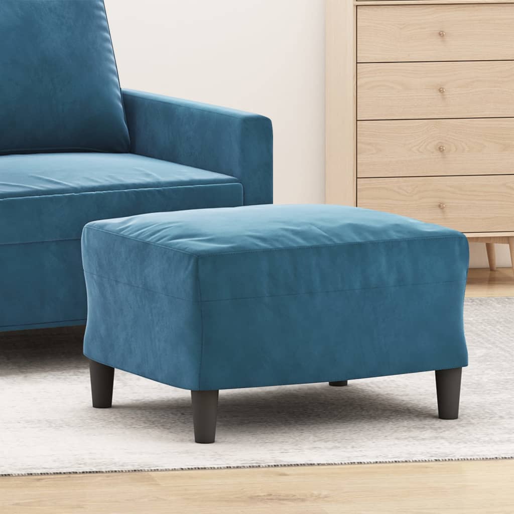 Fodskammel 60x50x41 Cm Velour Fodskammel 70x55x41 Cm Velour
