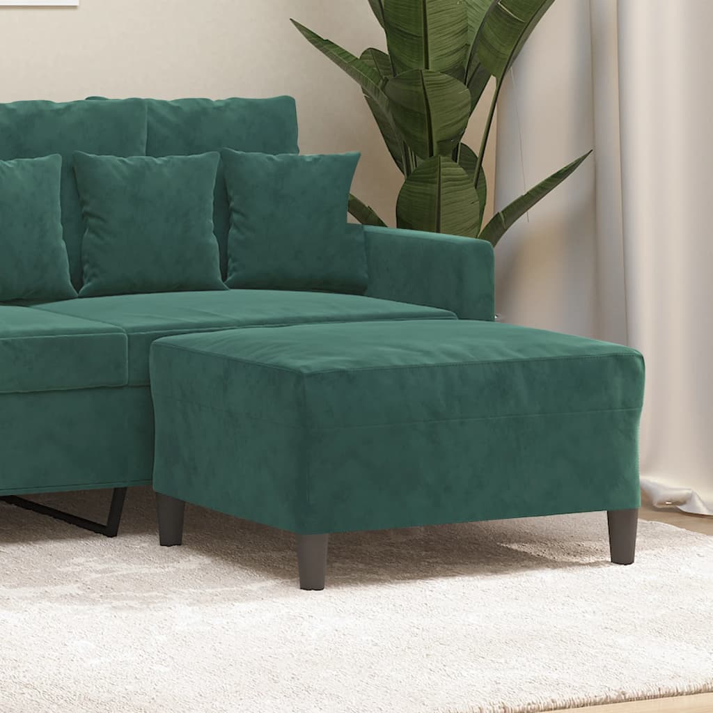 Fodskammel 60x50x41 Cm Velour Fodskammel 70x55x41 Cm Velour