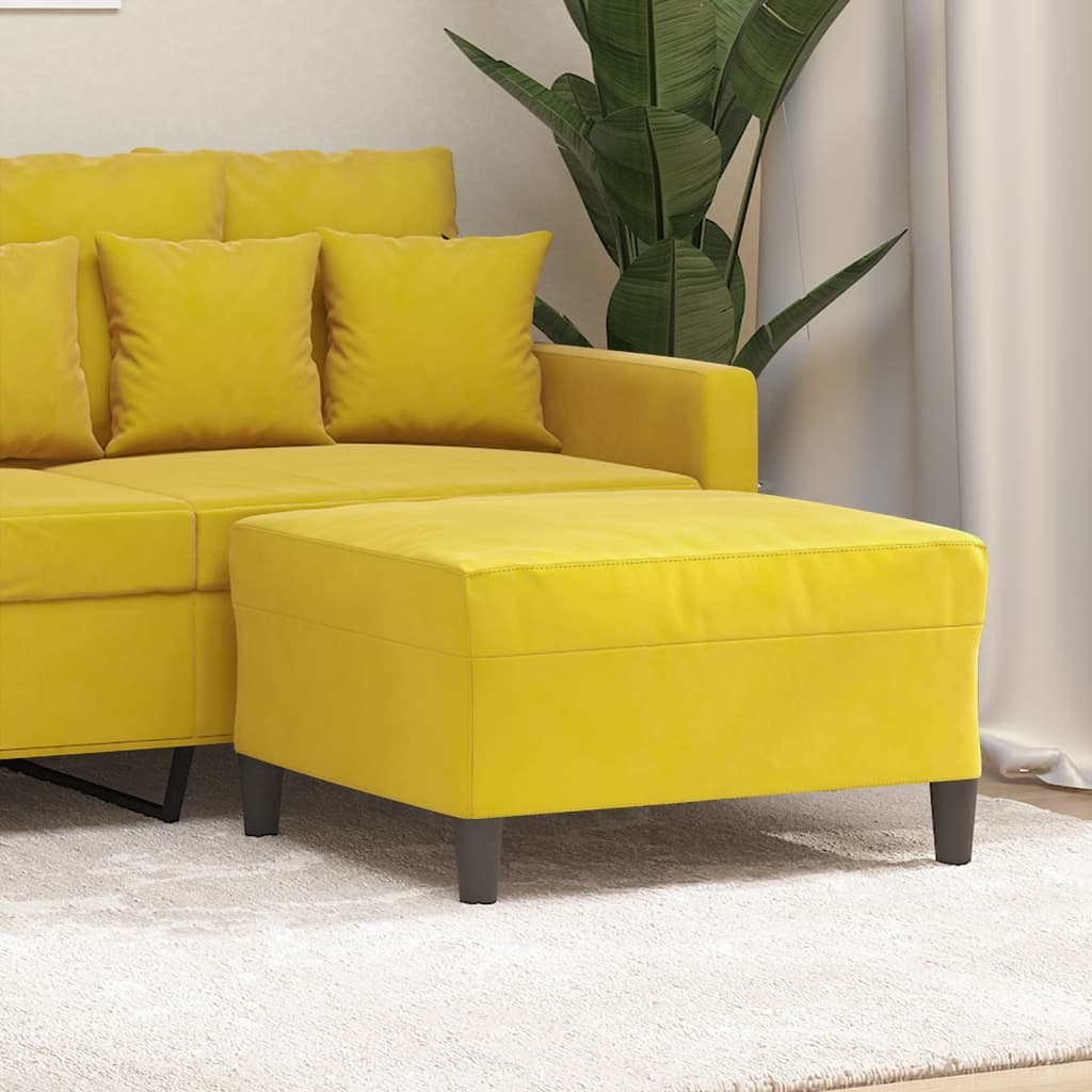 Fodskammel 60x50x41 Cm Velour Fodskammel 70x55x41 Cm Velour