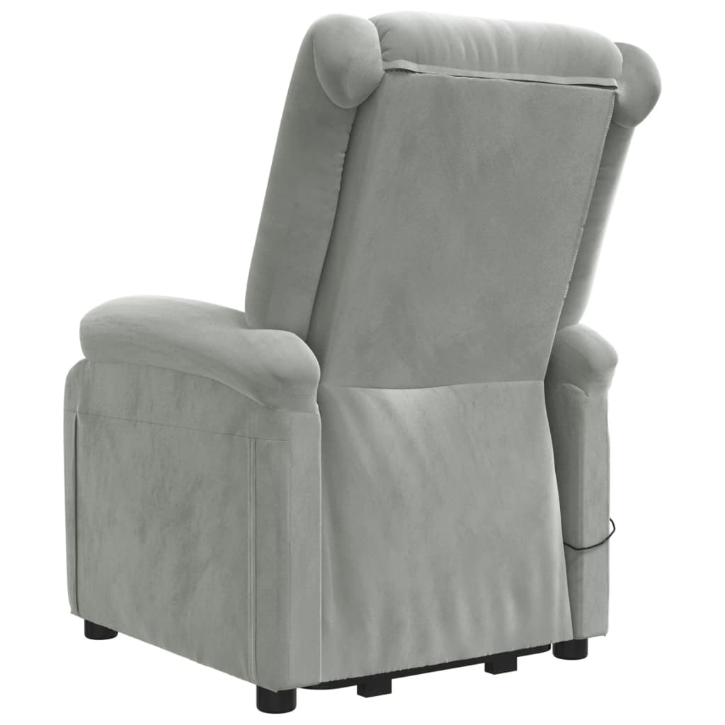 Løftestol Med Massagefunktion Velour