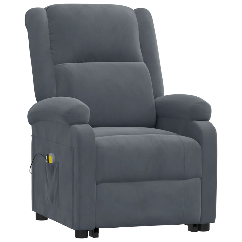 Løftestol Med Massagefunktion Velour