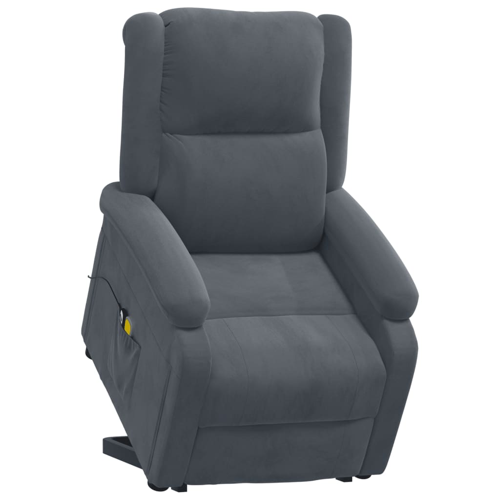 Løftestol Med Massagefunktion Velour