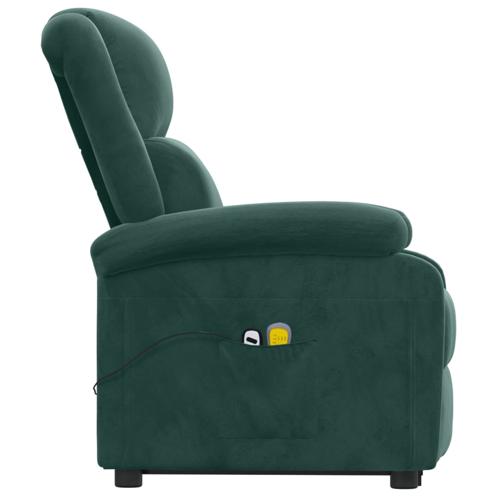Løftestol Med Massagefunktion Velour
