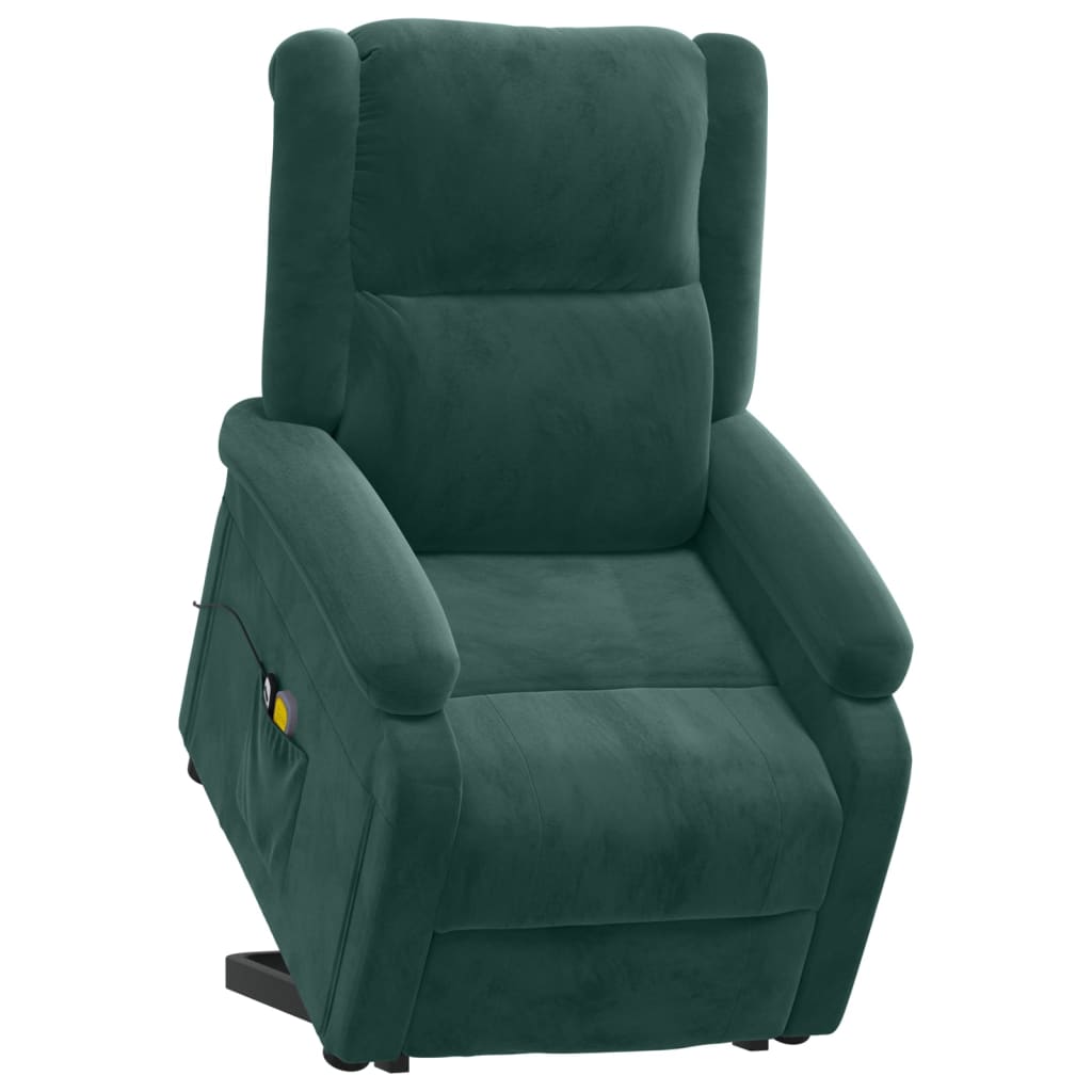 Løftestol Med Massagefunktion Velour