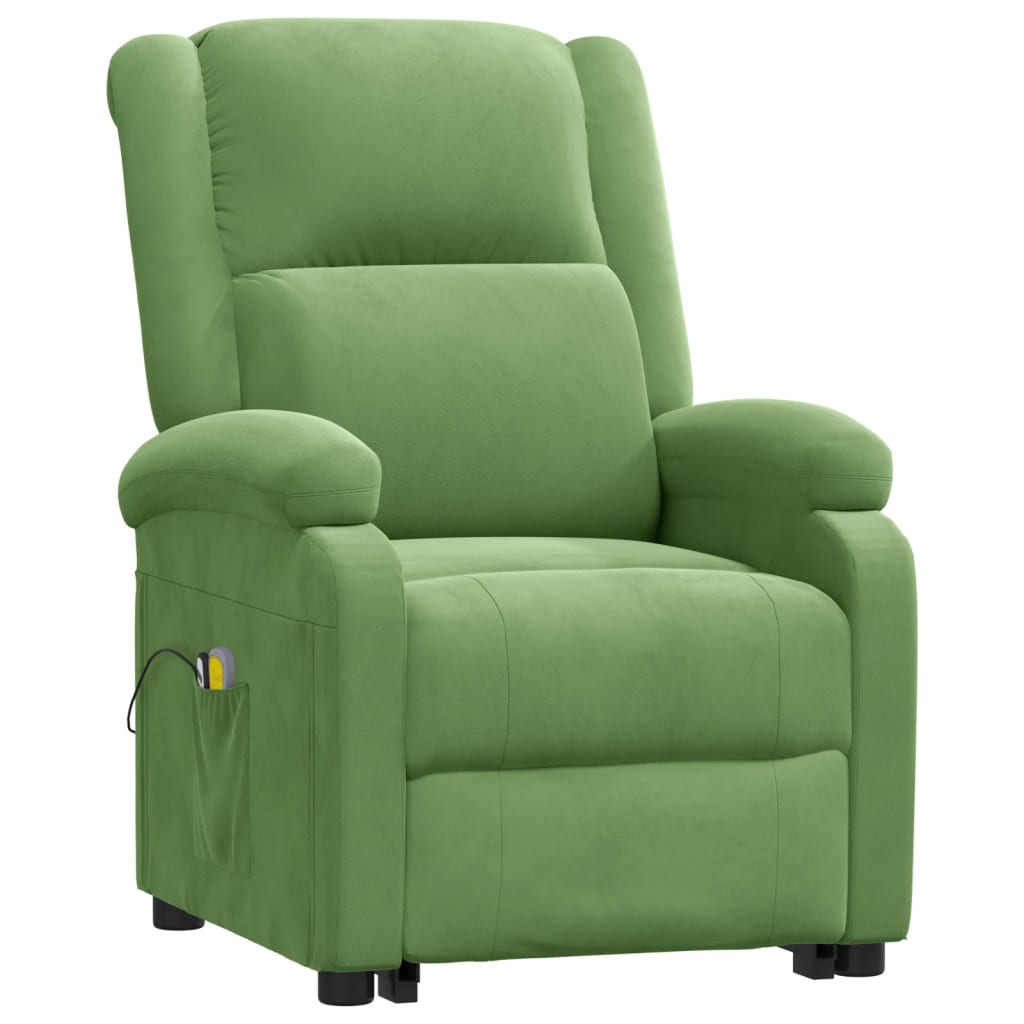 Løftestol Med Massagefunktion Velour