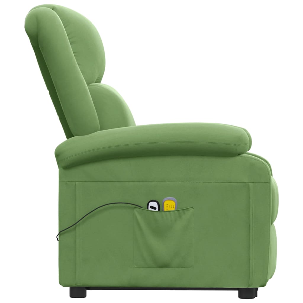 Løftestol Med Massagefunktion Velour