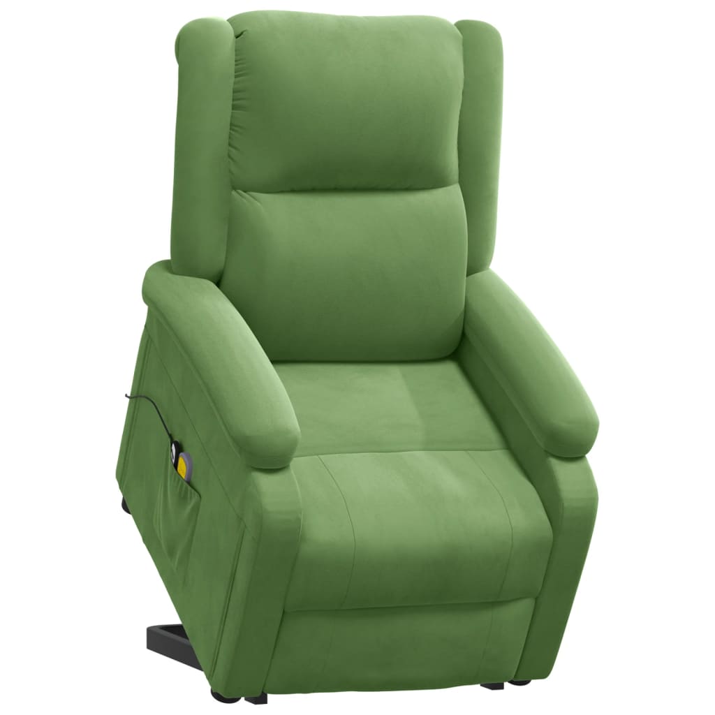 Løftestol Med Massagefunktion Velour