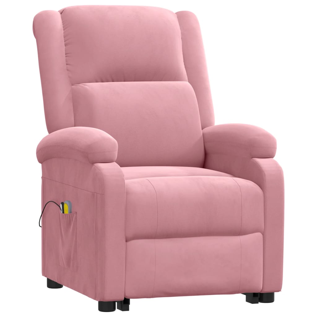 Løftestol Med Massagefunktion Velour