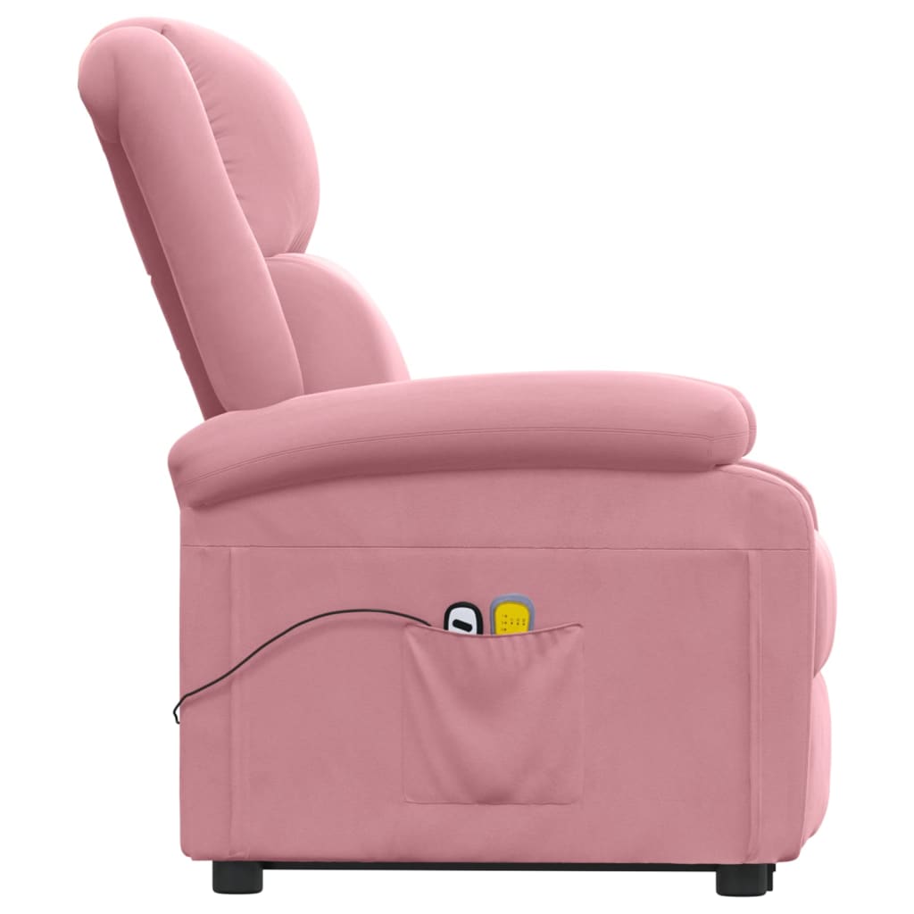 Løftestol Med Massagefunktion Velour