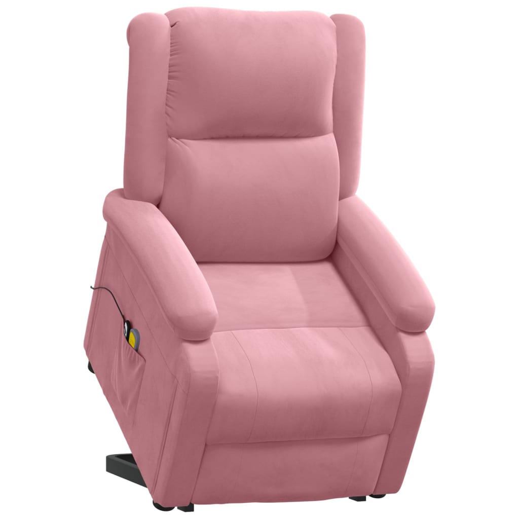 Løftestol Med Massagefunktion Velour