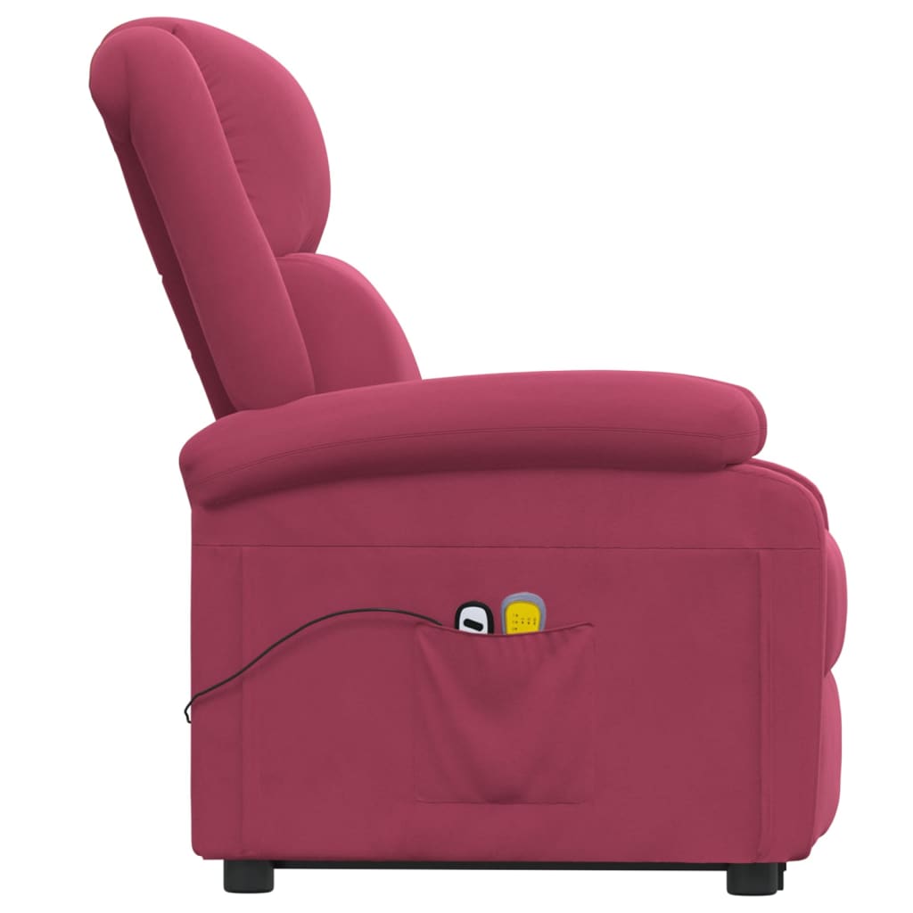 Løftestol Med Massagefunktion Velour