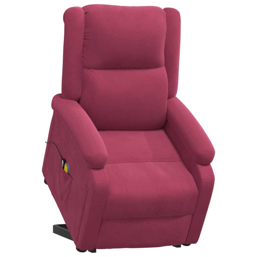 Løftestol Med Massagefunktion Velour