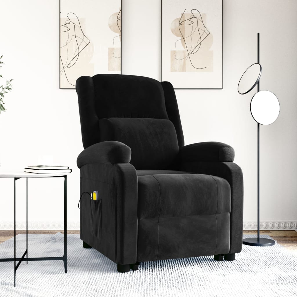 Løftestol Med Massagefunktion Velour