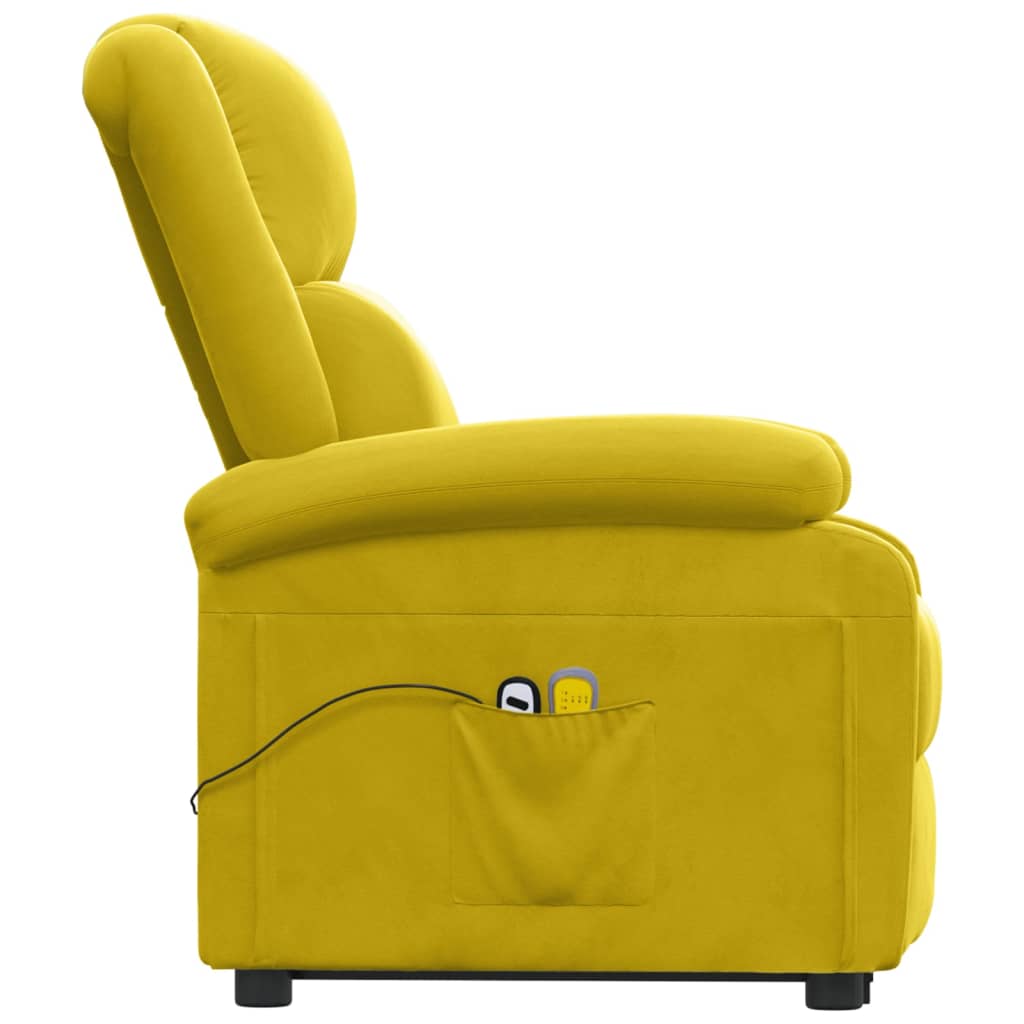 Løftestol Med Massagefunktion Velour