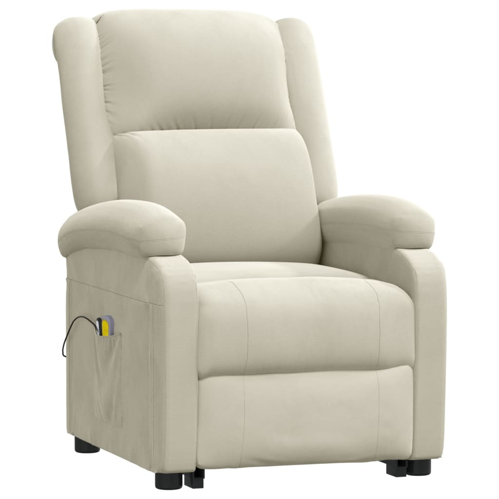 Løftestol Med Massagefunktion Velour