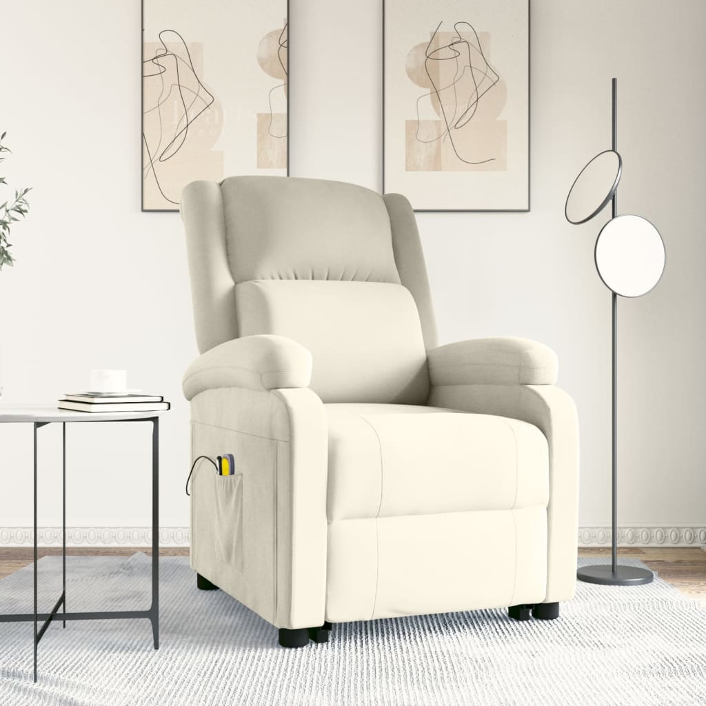 Løftestol Med Massagefunktion Velour