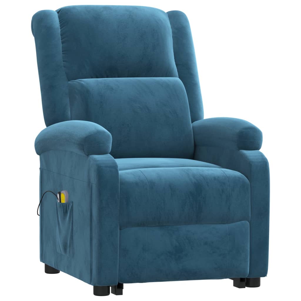 Løftestol Med Massagefunktion Velour