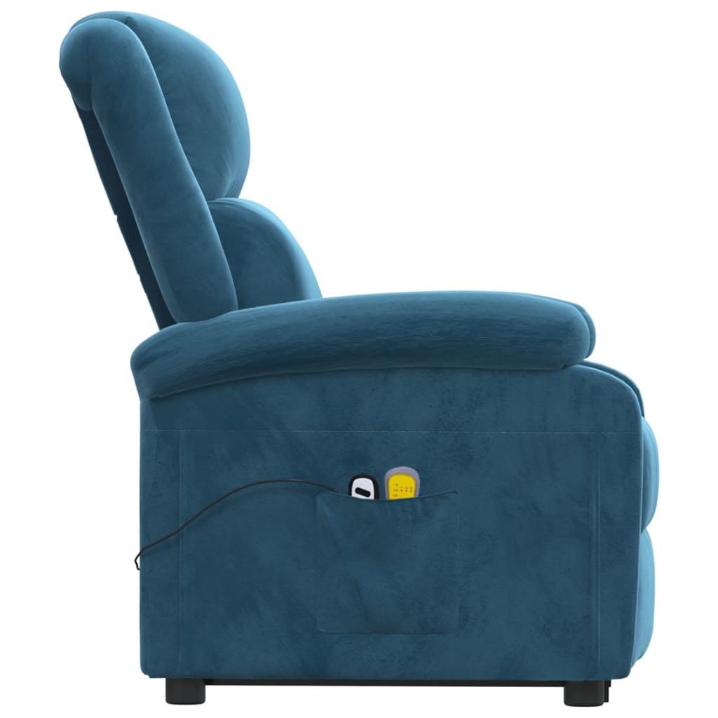 Løftestol Med Massagefunktion Velour