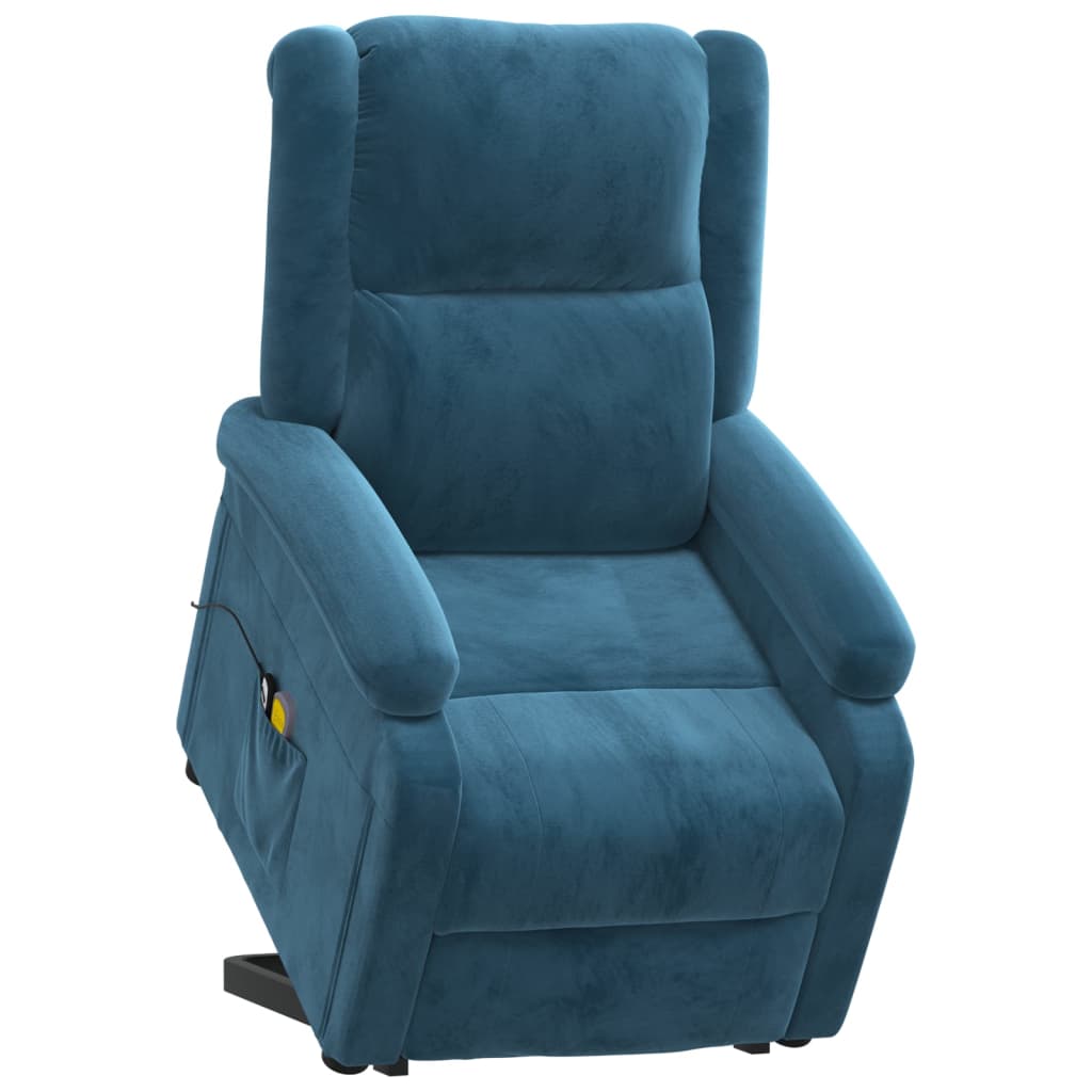 Løftestol Med Massagefunktion Velour