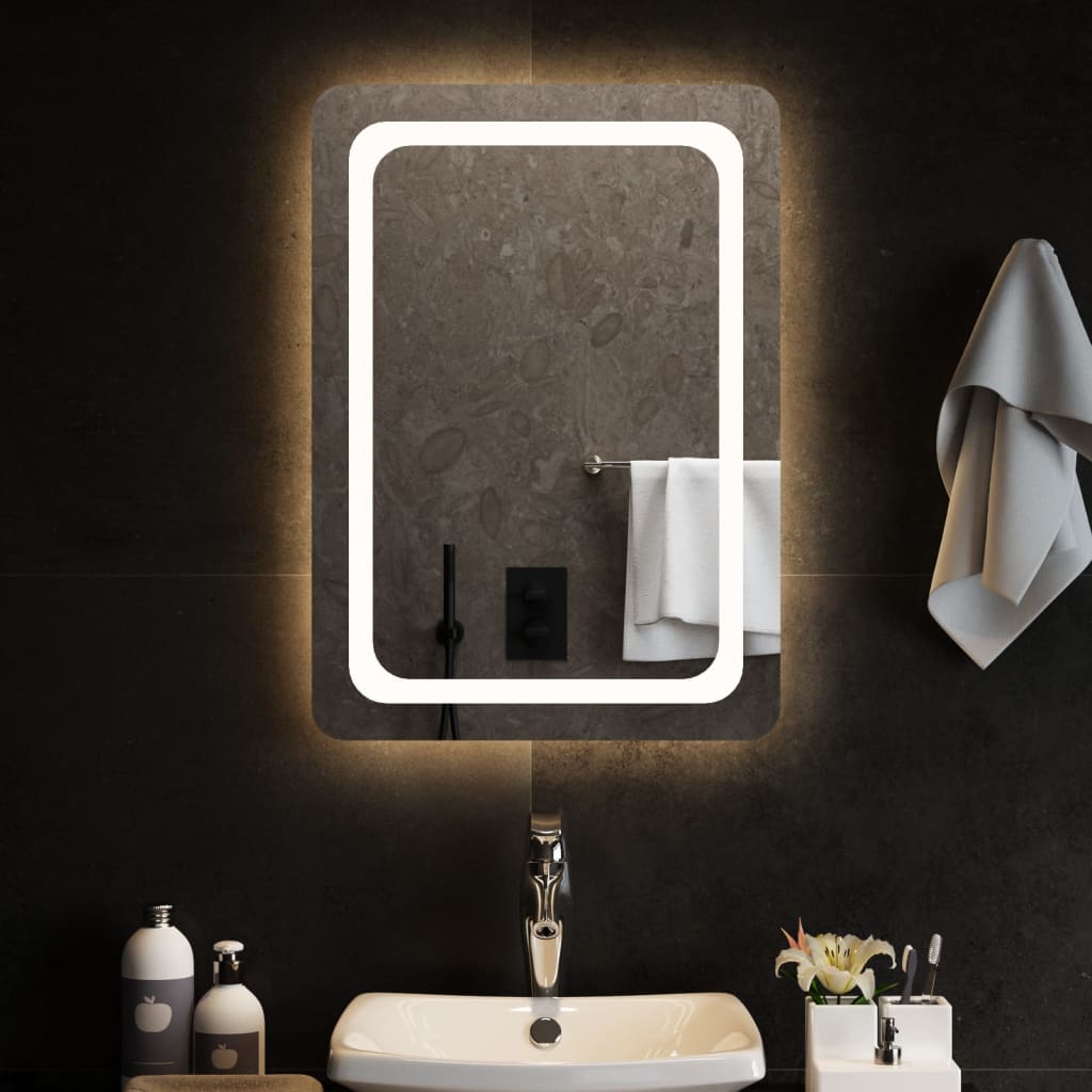Badeværelsesspejl Med Led-lys